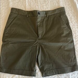 Men's Zara Olive Green Shorts